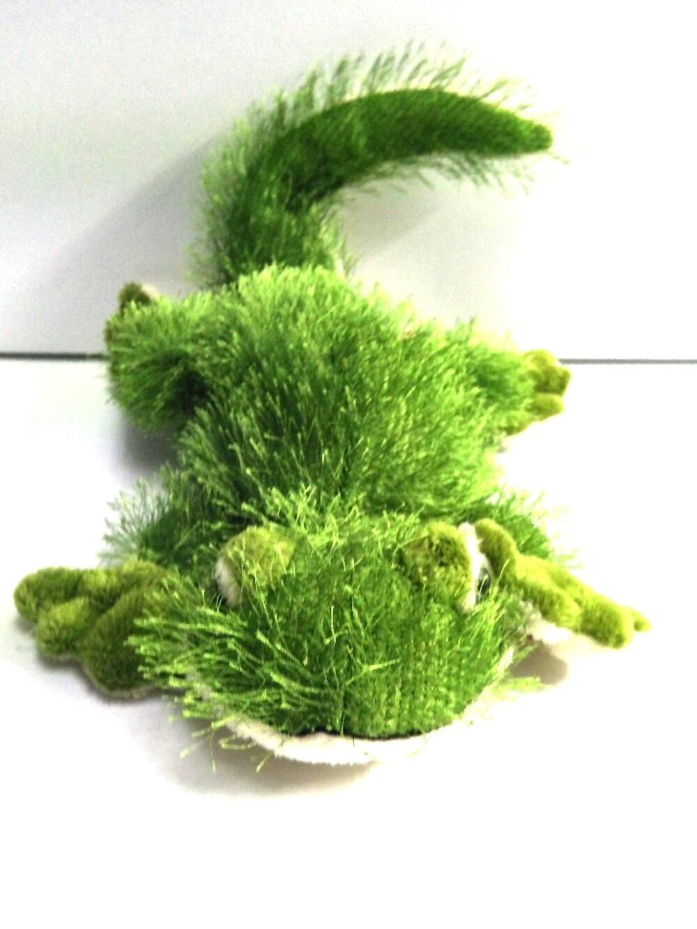 Ganz Webkinz Gecko Plush Animal Green HM186 Vintage 2000's Pet 15" Long No Code